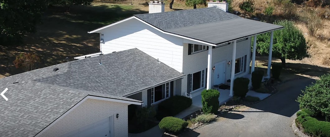 Hail and storm damage on Aurora CO residential roof